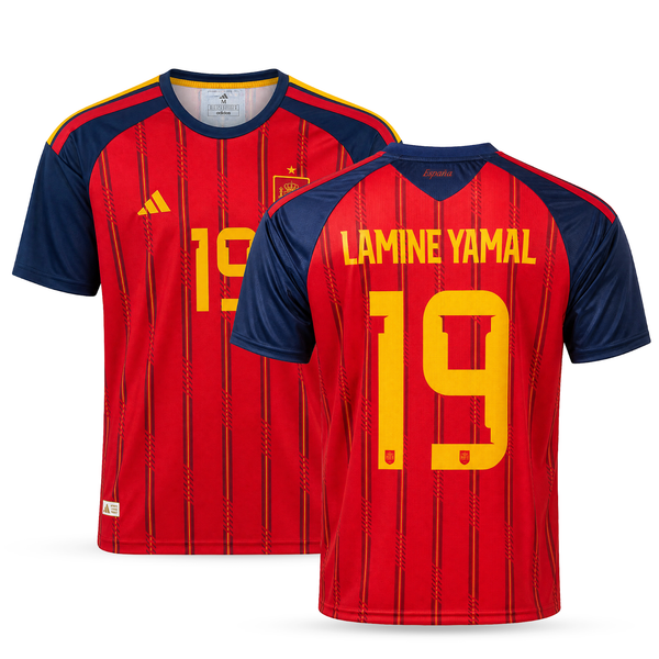 Španjolska Muški Nogometni Dres, Jamal. World Cup 2026