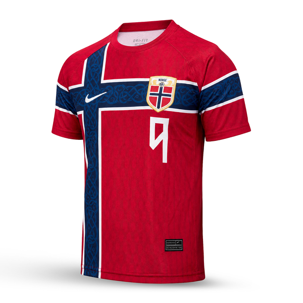 Norveška Muški Nogometni Dres, Haaland. World Cup 2026