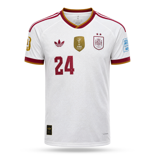 Španjolska Muški Gostujući Nogometni Dres, Cucurella. World Cup 2026