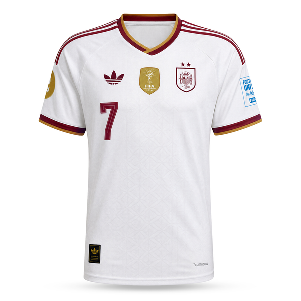 Španjolska Muški Gostujući Nogometni Dres, Ferran. World Cup 2026