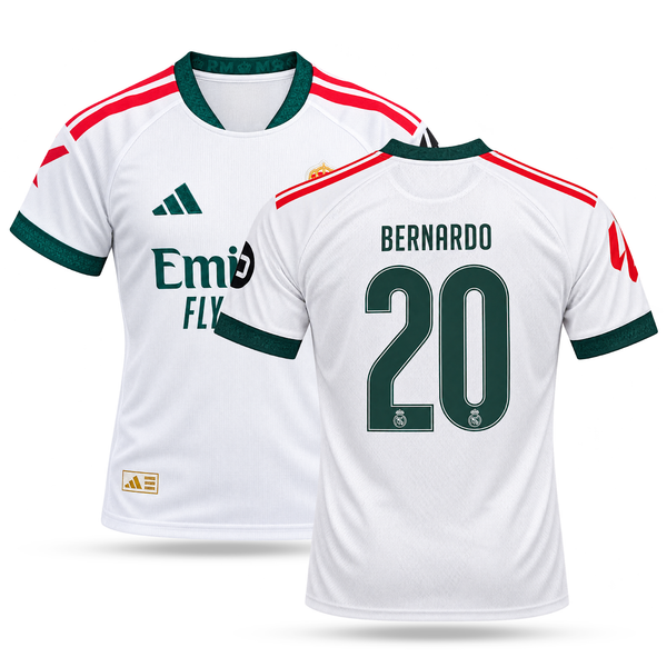 Real Madrid Muški Nogometni Dres, Bernardo. 26/27