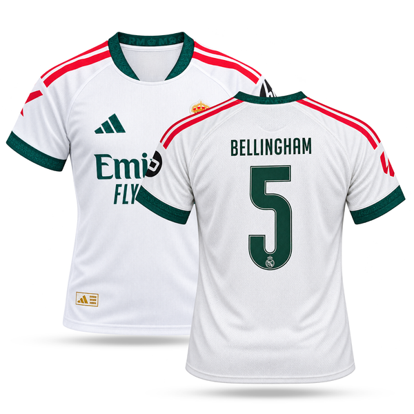 Real Madrid Muški Nogometni Dres, Bellingham. 26/27