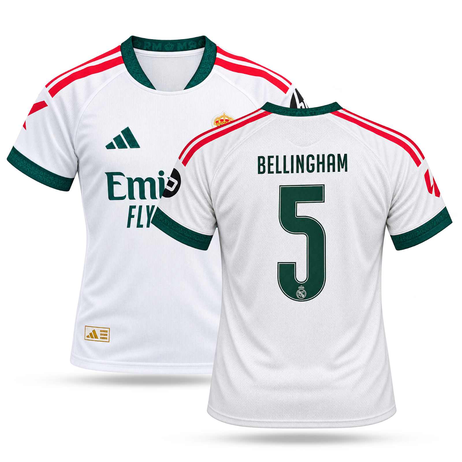 Real Madrid Muški Nogometni Dres, Bellingham. 26/27