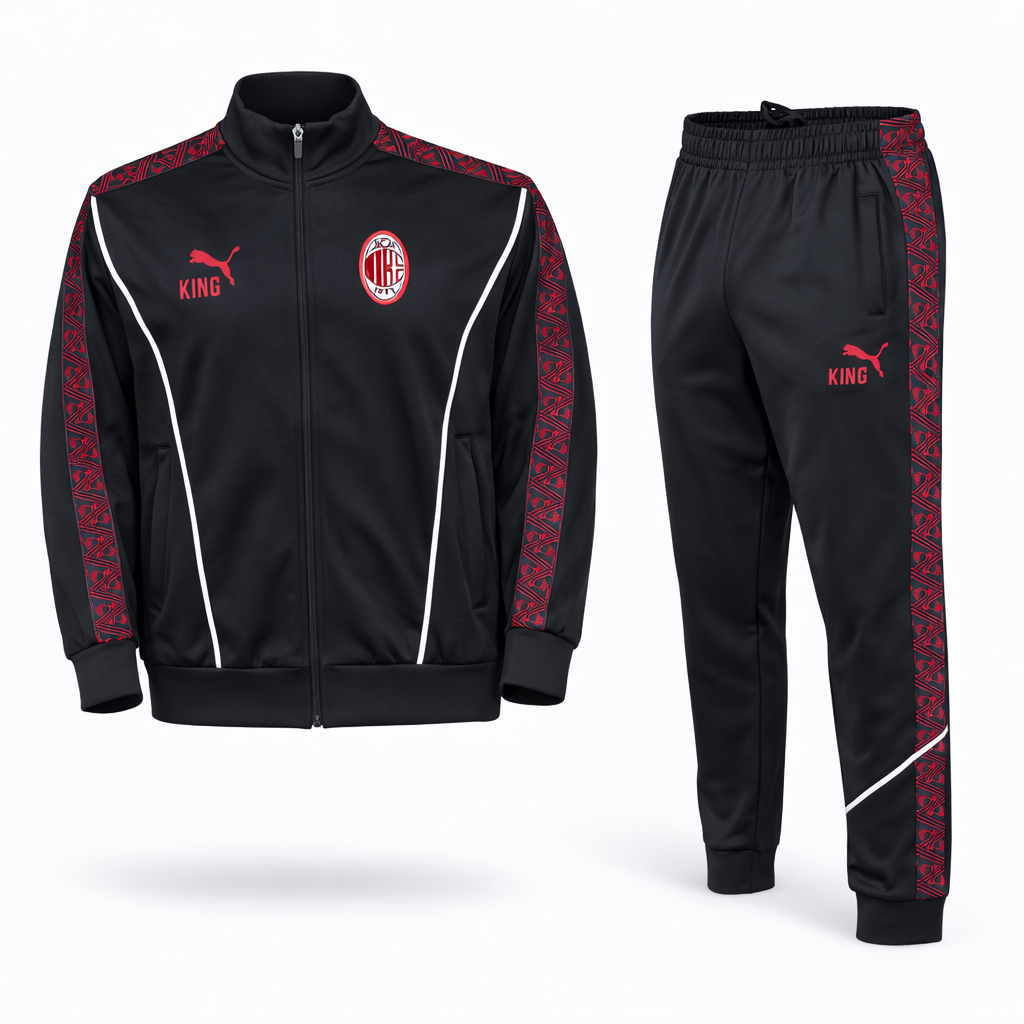 Milan muški sportski komplet za trening. 25/26, crna