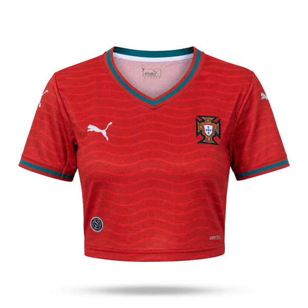 Portugal Ženski Nogometni Kratki Top. World Cup 2026