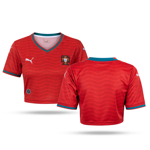 Portugal Ženski Nogometni Kratki Top. World Cup 2026