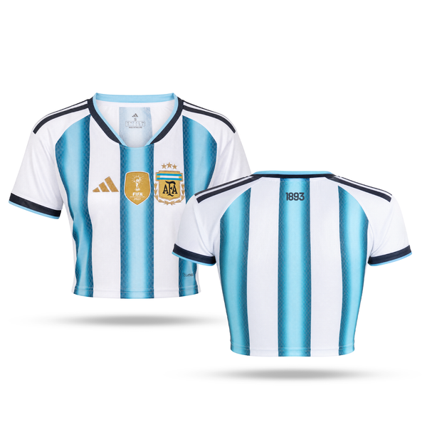 Argentina Ženski Nogometni Kratki Top. World Cup 2026